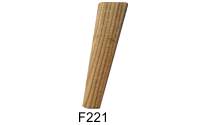 Eiche-Holzfuß F221