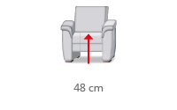 Sitzhöhe 48 cm