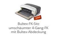 Federung Bultex-FK-Sitz mit umschäumter 4-Gang-FK Bultex-Abdeckung